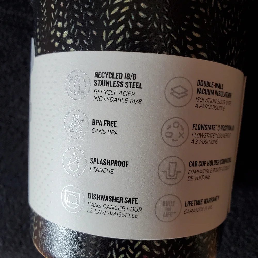 Stanley Calia Black Serpent 40 Oz. The Flowstate Quencher H2.0 Tumbler New - Picture 5 of 12